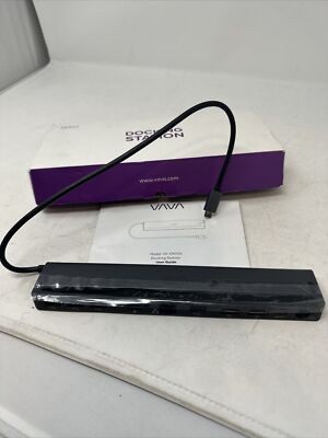 VAVA 12-in-1 Dual 4K USB-C Docking Station HDMI VA-DK004 (R2992) NO Pwr Adapter
