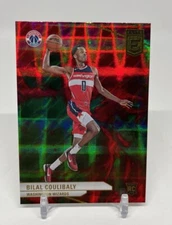2023-24 Donruss Elite Bilal Coulibaly RC #217  Hyper Red & Green International