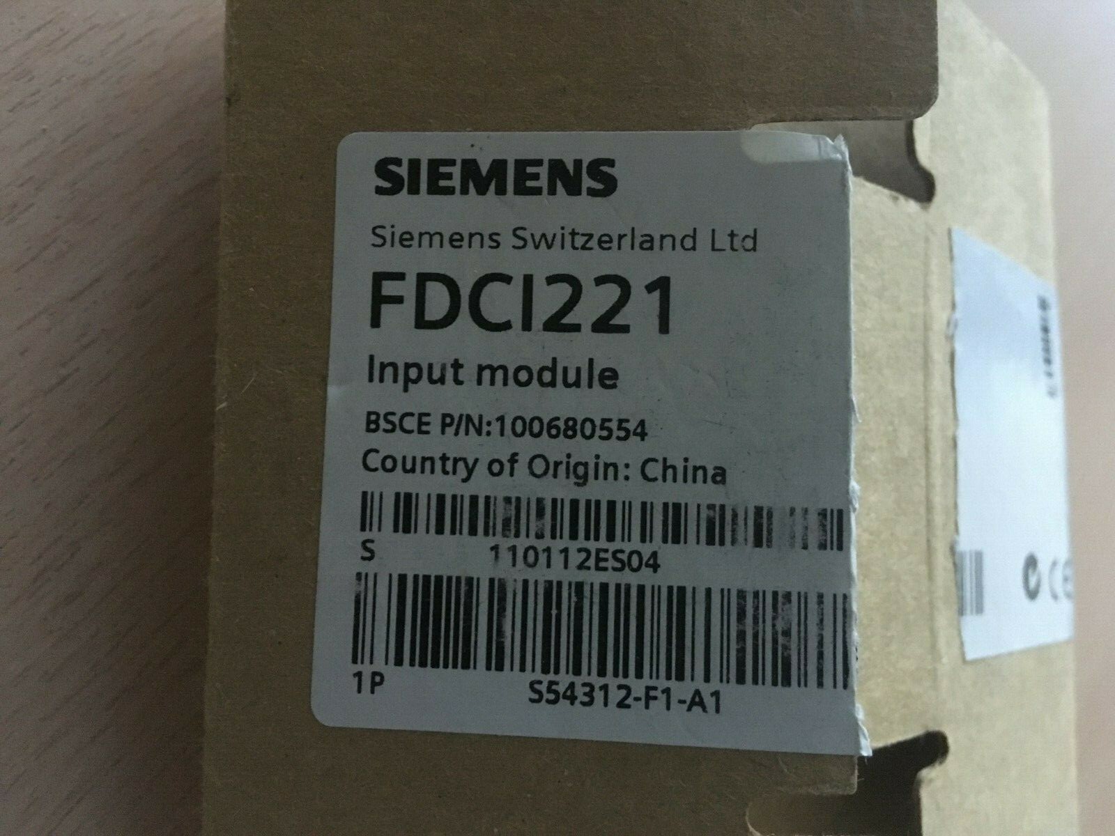Modulo di Monitoraggio Siemens FDCI221: Soluzioni per Allarmi Tecnici