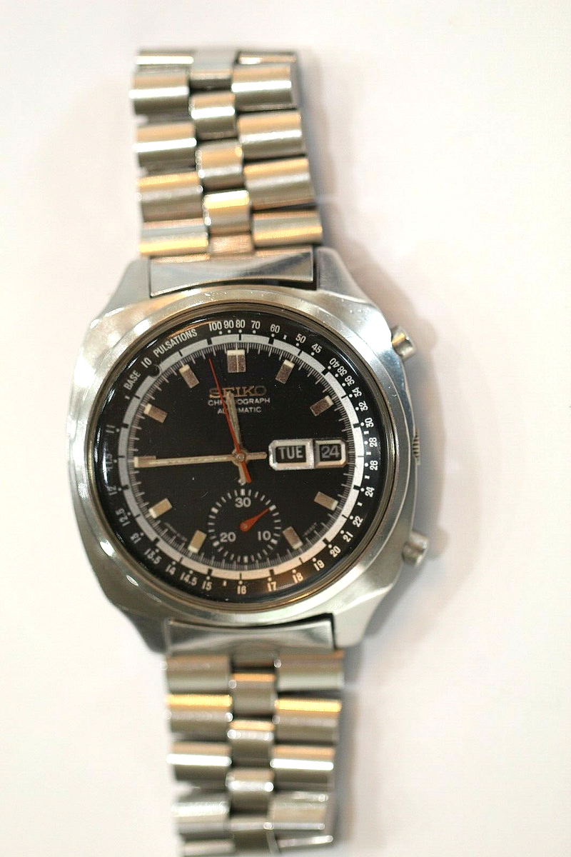 RARE - DOCTOR'S PULSATIONS Seiko Automatic Chronograph 6139-6020