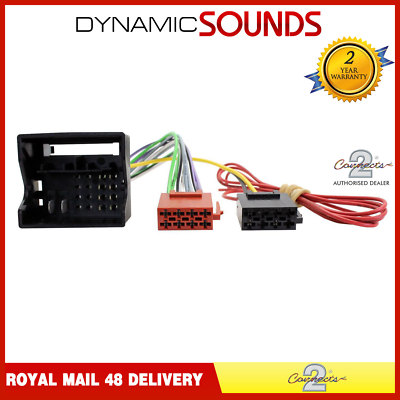 CT20AU06 Car Stereo Radio ISO Wiring Harness Adaptor for Seat Skoda