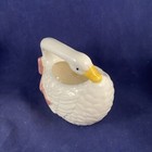 1985 Hand Painted Lefton China Goose Swan Planter  Made in Japan — photo 3