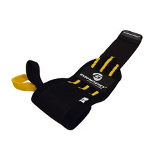 Black & Yellow Gripad Wrist Wraps