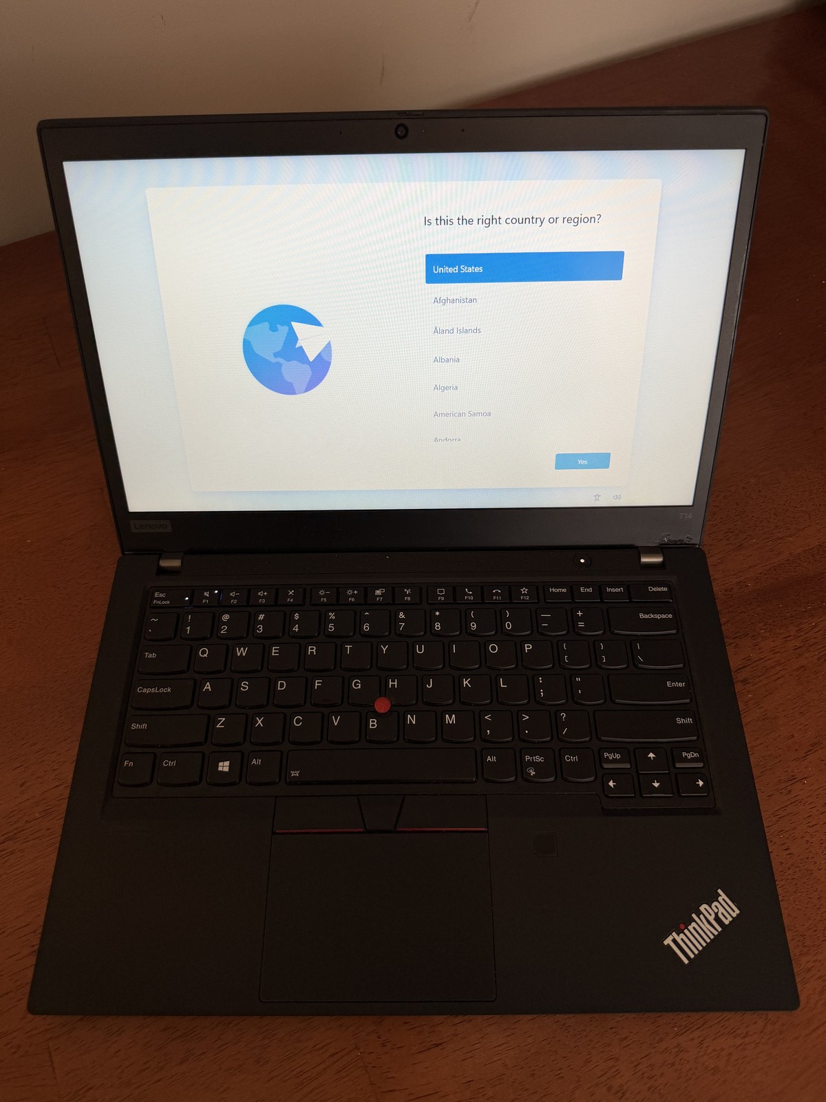 Lenovo ThinkPad T14 Gen 1, 14-Inch Laptop, with AMD Ryzen 7 PRO 4000 Series, Windows 11 Pro