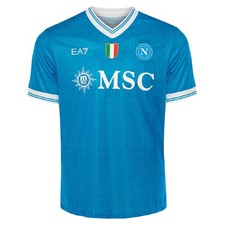 OFFICIAL SSC NAPOLI REPLICA HOME JERSEY 2025 - 2026 FOR MEN BROUGHT FROM ITALY!