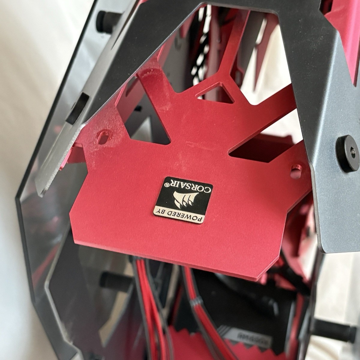 Antec Torque Aluminum ATX Mid Tower Computer Case - Black/Red for