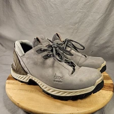 ECCO Exohike Hiking Shoes Women's Size 8.5(40) Gray Outdoor Athletic Waterproof