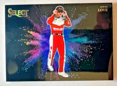 2026 NASCAR Panini Select JESSE LOVE Black Color Blast SSP CASE HIT Ultra Rare