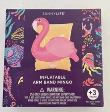 NIB Sunnylife Inflatable Arm Bands MINGO Flamingo SALE!