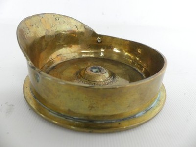 (ref1BL) 1916 WW1 Grabenkunst Mützenschale
