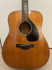 YAMAHA Acoustic Guitar FG-180 Red Label Japan Vintage Guitar only Used from JPN
