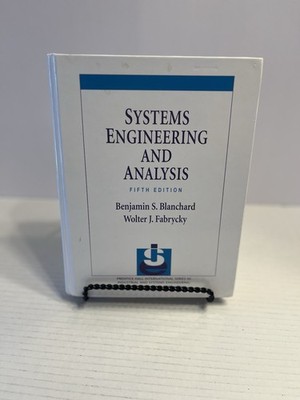Systems Engineering and Analysis  5th Ed