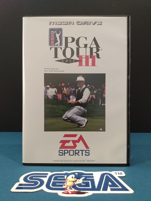 PGA Tour Golf III. Sega Mega Drive (PAL). Complete In Very Good Condition.