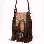 AD American Darling Messenger Genuine Leather Women Bag Western Handbag Purse |