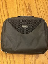 Philips Portable DVD Player Case 37002/PH62031 Padded Bag w/ Strap Compartments