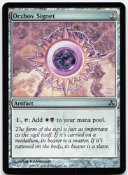 Orzhov Signet (155) Guildpact Foil