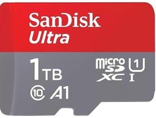 SanDisk Ultra 1TB UHS-I microSDXC Memory Card with SD Adapter