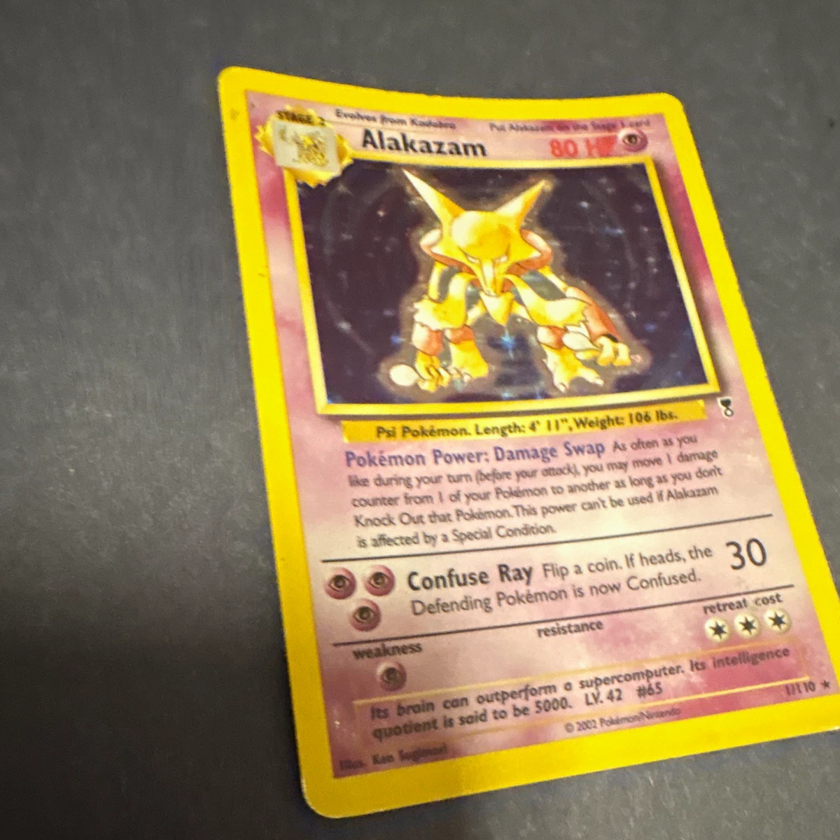 Alakazam 1/110 Legendary Collection for sale | eBay