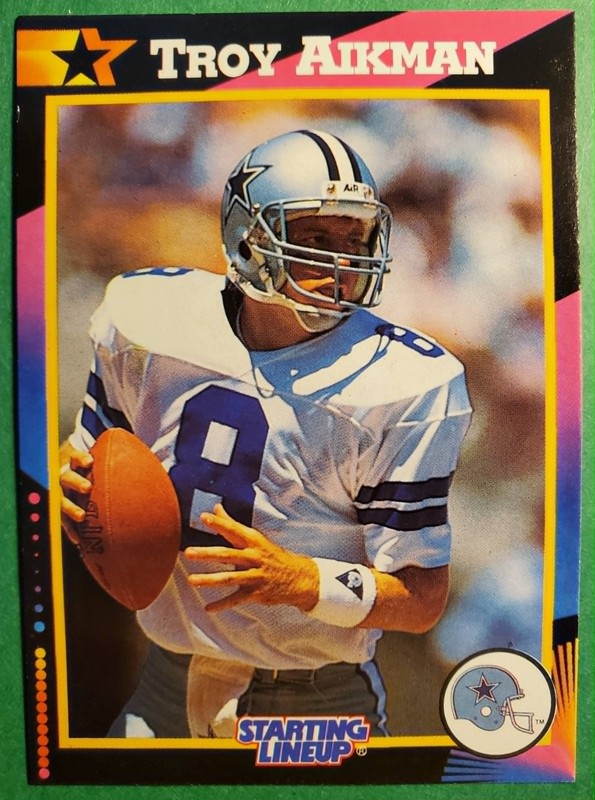 1992 Kenner Starting Lineup #8 Troy Aikman Dallas Cowboys