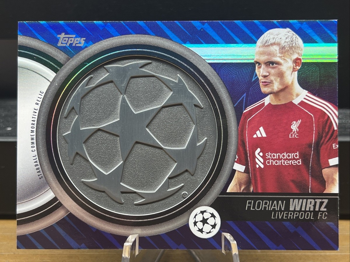 2025-26 Topps UEFA Club Florian Wirtz Starball Commemorative Relic