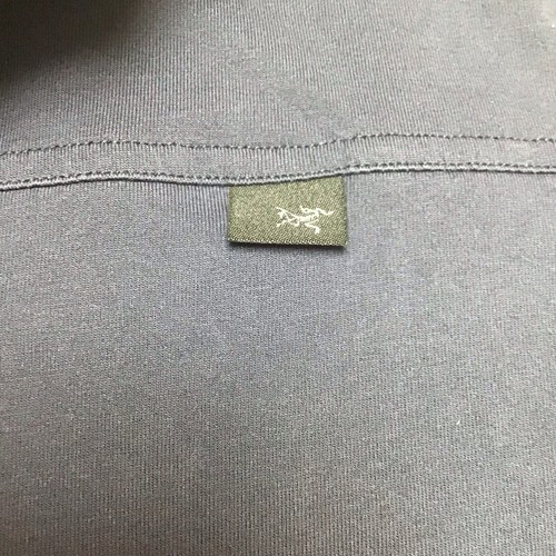 Arc’teryx Captive Polo Shirt Mens Large Blue Short Sleeve Stretch Comfort - Picture 6 of 9