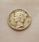 Tough Early-Date VF+/XF 1923-S MERCURY DIME-NICE COIN w/EXCELLENT EYE-APPEAL