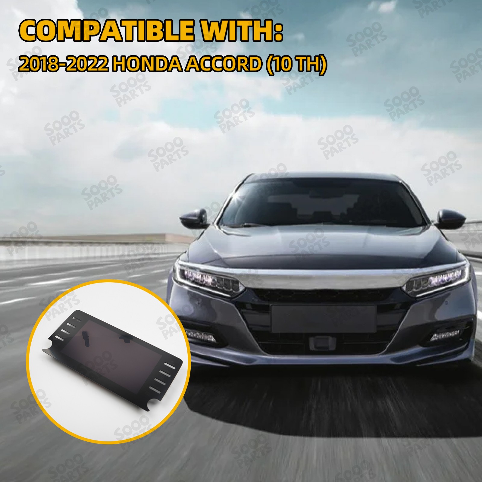 8" Radio LCD Display Touch Screen For 2018-2022 Honda Accord 39710-TVA-A110-M1