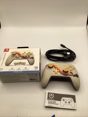 PowerA - Wireless Nintendo Switch Controller (Pokemon Pikachu Retro - White)