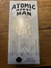 Atomic Robotman Original Vintage New Inbox In Mint Condition Tin