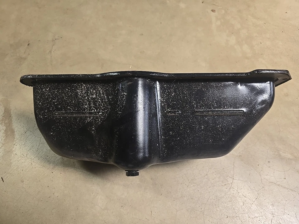 Ford Modelo A 1928-1931 cárter de aceite con deflector 1929 1930 Foto 4 de 4