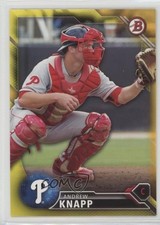 2016 Bowman Prospects Yellow Andrew Knapp #BP129 0f8