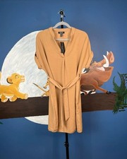 New Look Maternity Belted Tunic Dress | UK 10 EU 38 | Camel Beige | Brand New