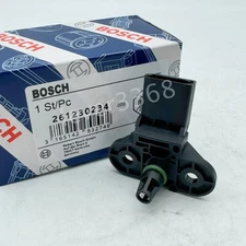 MAP Sensor Rear 0261230234 Bosch For VW Volkswagen Beetle Jetta Passat Audi New