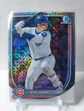 2025 Bowman Chrome - Seiya Suzuki #60 Mega Box Mojo Refractor
