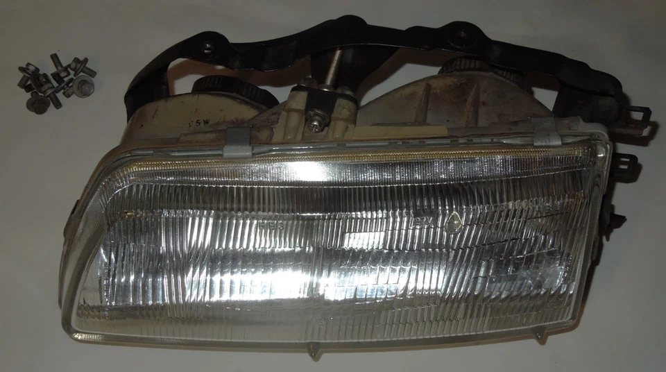 88 89 本田 Civic & CRX 对左右车头灯带车架原始设备制造商 Stanley L R 漂亮! — 第 3/4 张图片