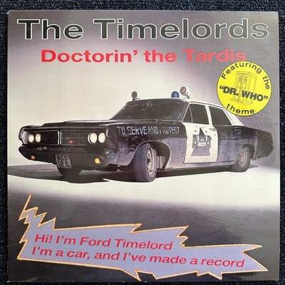 The Timelords Doctorin' The Tardis Vinyl 12'' Single 1988 TVT Records KLF House