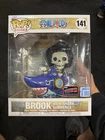 Funko Pop! One Piece Brook w Shark Submerge #141 NYCC 2025 Official Sticker MINT