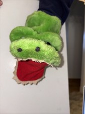 VINTAGE ALLIGATOR CROCODILE hand puppet Target 1980's
