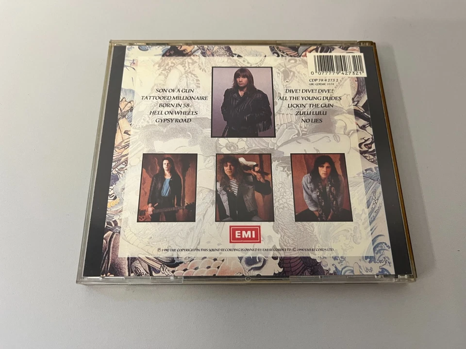 Bruce Dickinson – Tattooed Millionaire - CD © 1990 (Iron Maiden Solo) - Bild 3 von 3