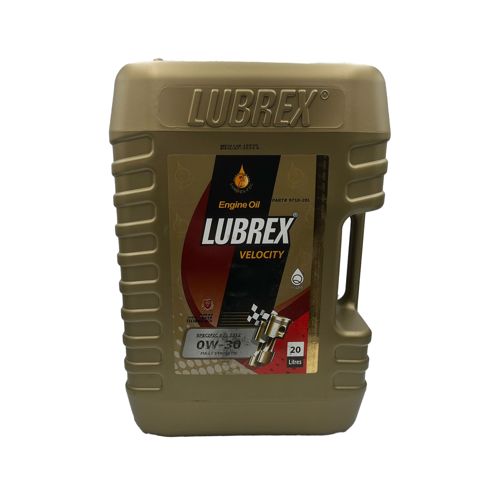 Lubrex 0W-30 Fully Synthetic Engine Oil ACEA C2 PSA B71 2312 - 20L