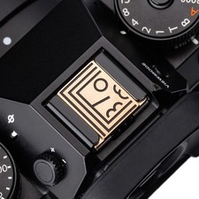 Brass Metal Hot Shoe Cover Cap Protective For Nikon Fujifilm Leica Pentax Canon