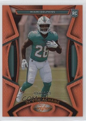 2023 Certified Rookies Mirror Orange /149 De'Von Achane #160 Rookie RC lz7