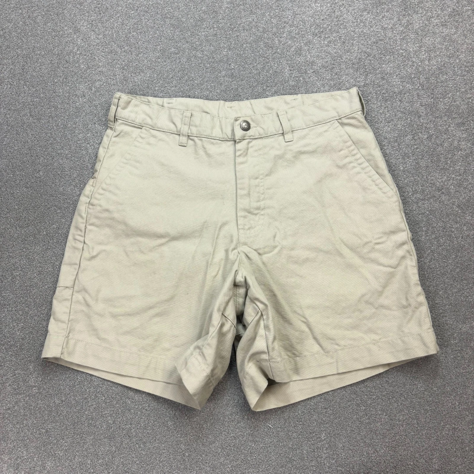Patagonia Shorts Adult W30 Grey 7" Inseam Stand Up Canvas Hiking Trail Men*