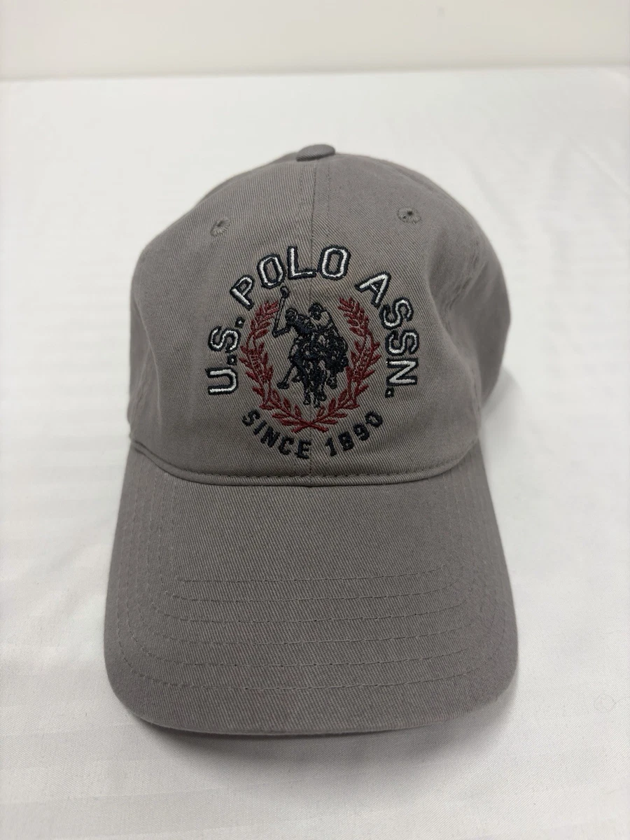 US Polo Association Black Gray White Bowler Hat With Logo Large US Polo Association Black Gray White Bowler Hat With Logo  main image 4