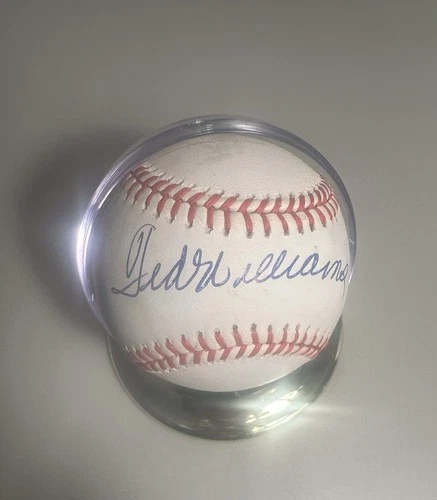 Ted Williams Autographed Baseball Authentic Signed Ball