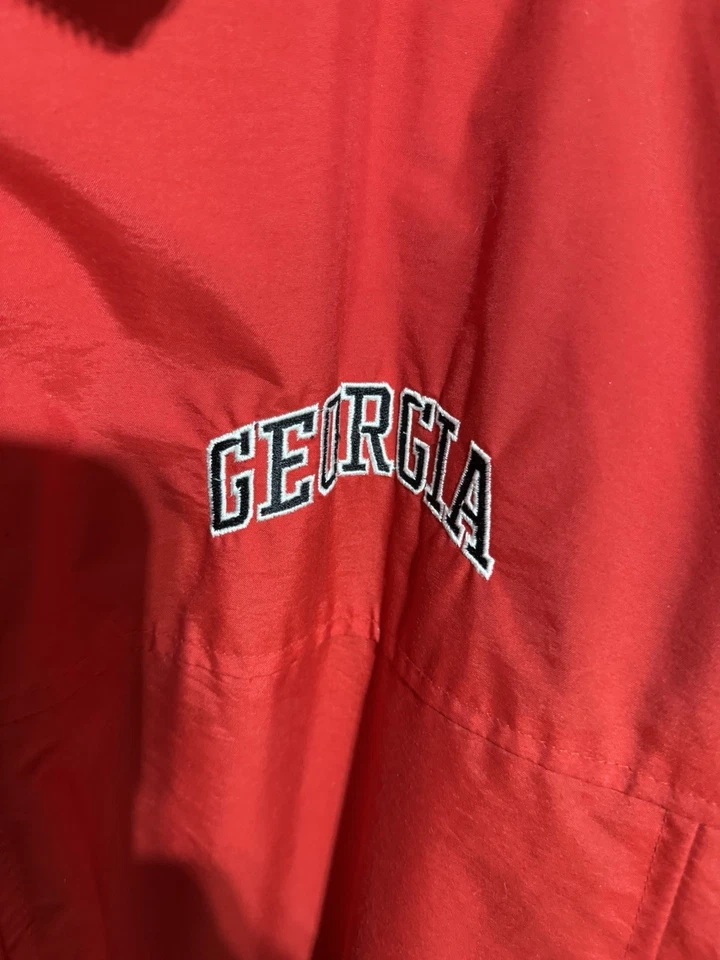 Chaqueta de iniciación vintage de los 90’s University of Georgia Bulldogs para hombre’s XL Foto 3 de 4