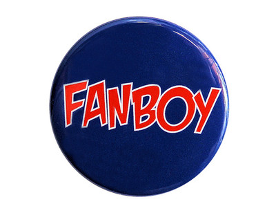 FANBOY - Button Pinback Badge 1.5