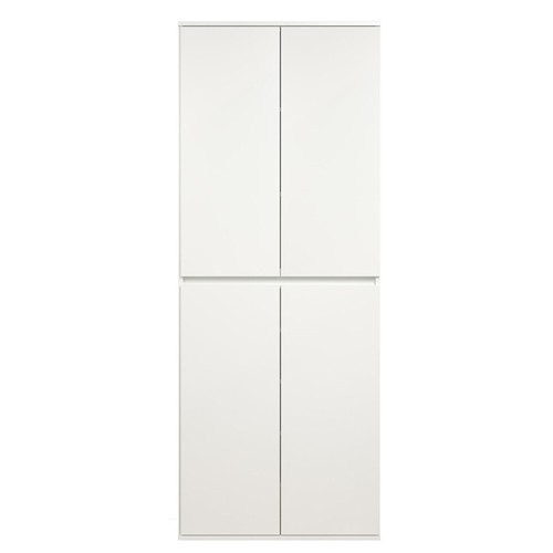 trendteam Garderobenschrank Multifunktionsschrank Mehrzweckschrank Nevada Weiß - Bild 5 von 6