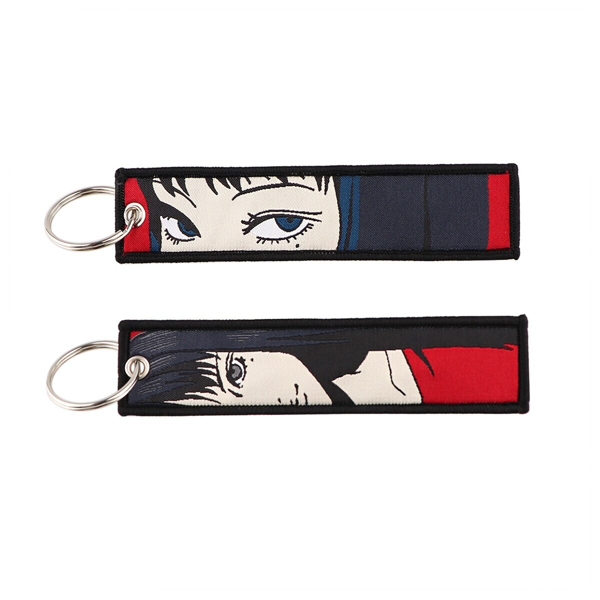 Tomie Kawakami Tomie Junji Ito Embroidered Double Sided Key Tag