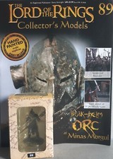 Figurka Władcy Pierścieni: Hełm dziób ORC at Minas Morgul #89 oryginalne opakowanie + zeszyt EAGLEMOSS NOWA